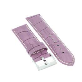PASEK DO ZEGARKA 24 mm DILOY 378.24.18 FIOLETOWY