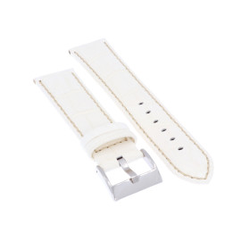 PASEK DO ZEGARKA 22 mm DILOY 378.22.22 (1) BIAŁY
