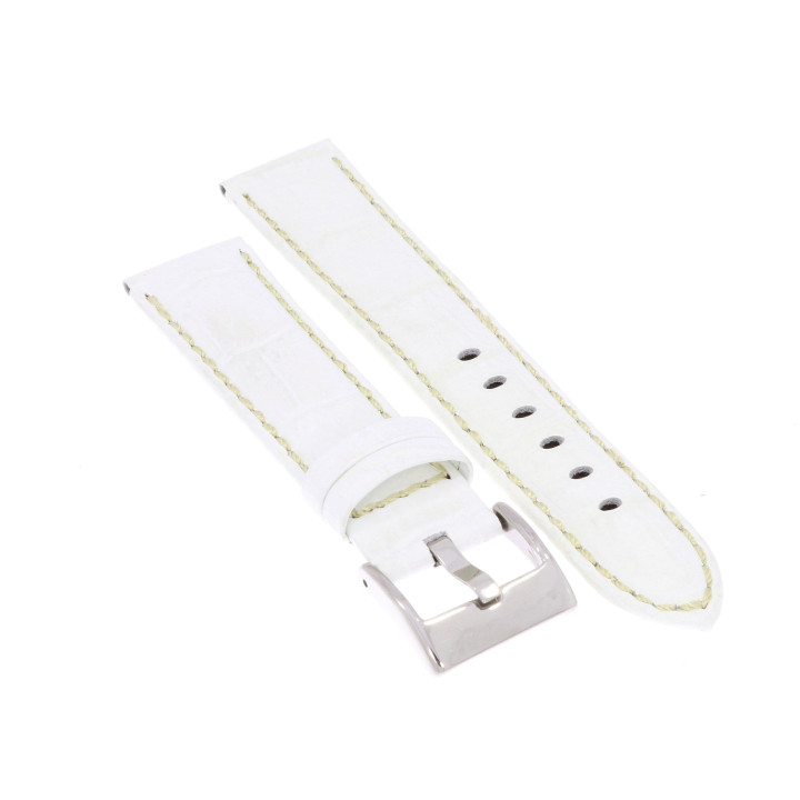 PASEK DO ZEGARKA 20 mm DILOY 378.20.22 (1) BIAŁY