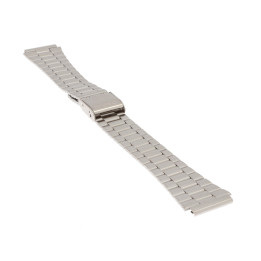 ORYGINALNA BRANSOLETA CASIO A168 STALOWA 18 mm