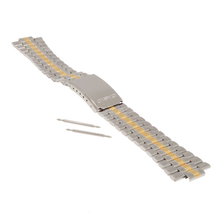 ORYGINALNA BRANSOLETA CASIO MTP-1166 MTP-1166G-7A STALOWA