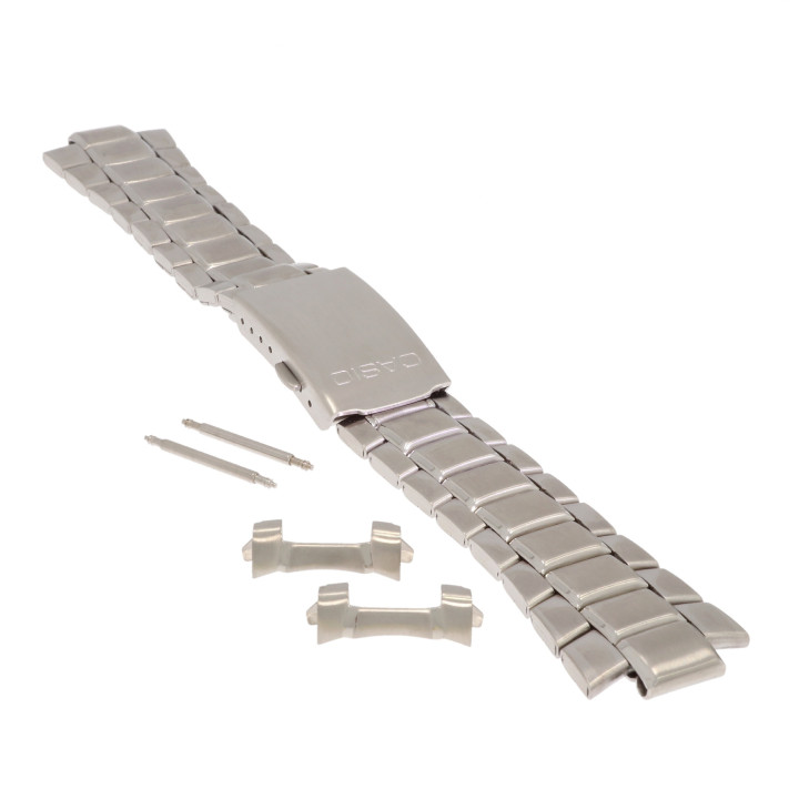 ORYGINALNA BRANSOLETA CASIO MTD-1046 MTD-1046A-1AV STALOWA