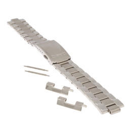 ORYGINALNA BRANSOLETA CASIO BEM-105 BEM-105D-1AV STALOWA
